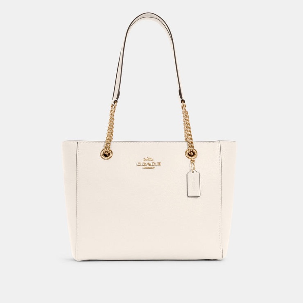 ❤️Coach- Leather Marlie Tote / Authentic - Picture 1 of 10